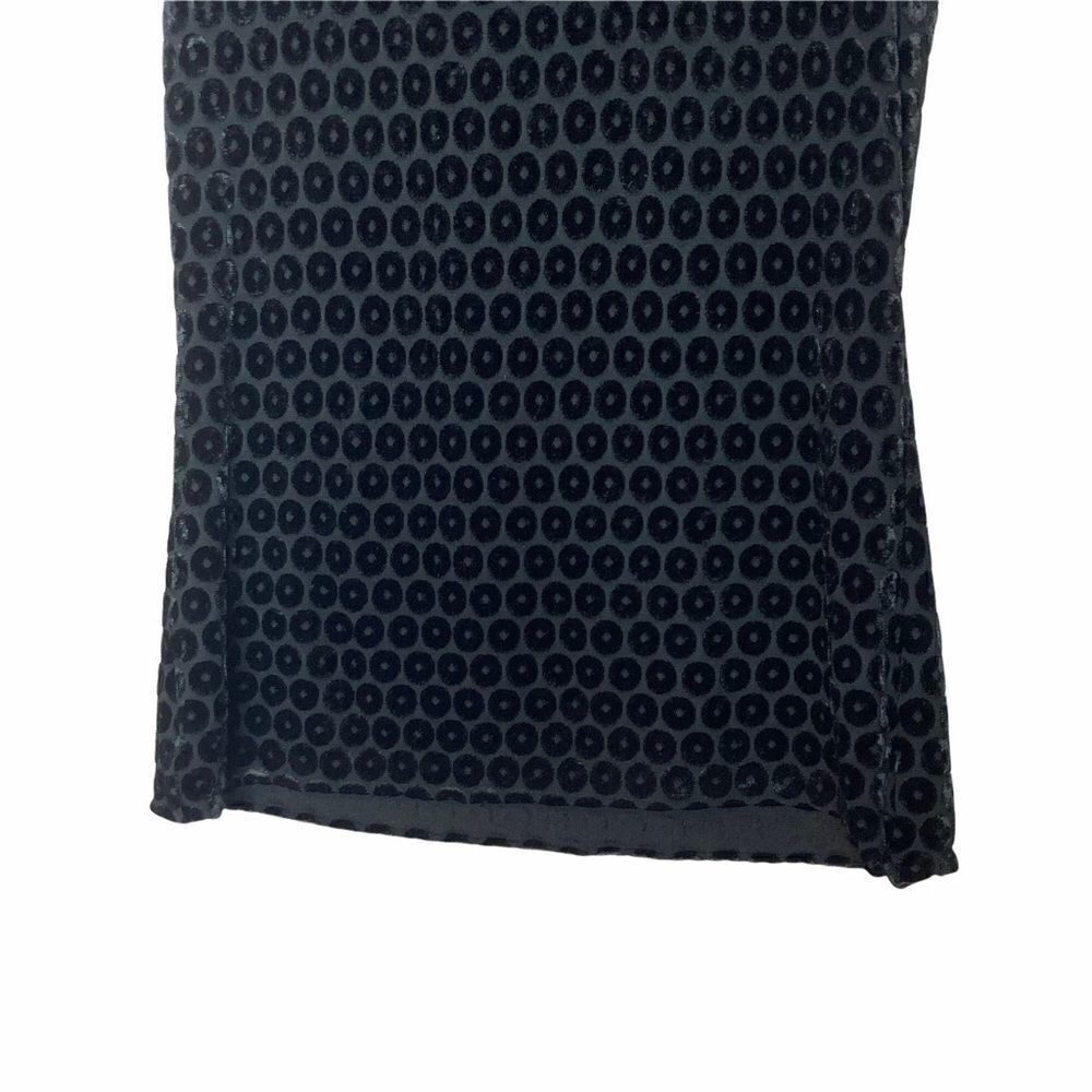 ARMANI COLLEZIONI | Velvet Pattern Tank Top - Picture 3 of 5